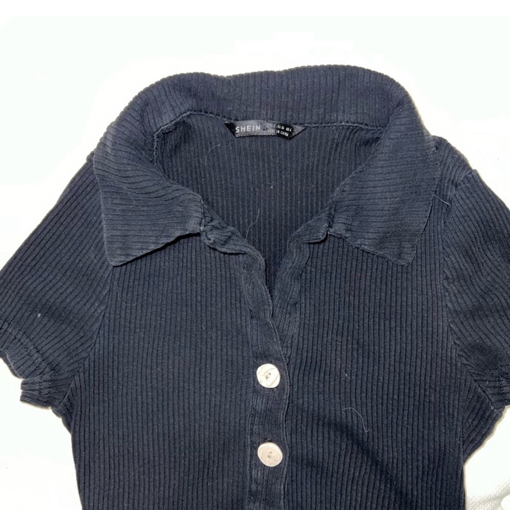 Button Up Romper - Picture 3 of 3